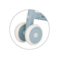 Bicicletatricicleta pentru copii PetiteMars Bingo Albastru 3 in 1, multifunctionala, cu pedale detasabile, ghidon directionabil, sa reglabila pe inaltime, 2.3 kg, greutate admisa 25 kg, 12-36 luni - 4