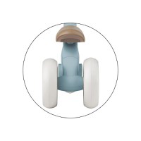 Bicicletatricicleta pentru copii PetiteMars Bingo Albastru 3 in 1, multifunctionala, cu pedale detasabile, ghidon directionabil, sa reglabila pe inaltime, 2.3 kg, greutate admisa 25 kg, 12-36 luni - 5