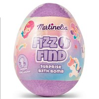 Bila de baie efervescenta cu surpriza pentru copii Martinelia violet - 1