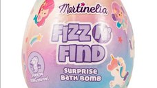 Bila de baie efervescenta cu surpriza pentru copii Martinelia violet