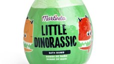 Bila efervescenta de baie Little Dinorassic Surprise Bath Bomb Martinelia verde