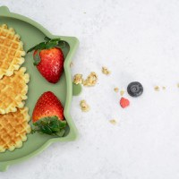 Bol din silicon AppeKids Kitty II Raw Green - 5