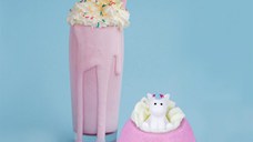 Bomba de baie handmade cu figurina Born to Be Unicorn Bath Blaster 160g Bomb Cosmetics