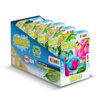 Bombe de baie Inkee 3 bucati asortate in forma de Flamingo Craze - 3