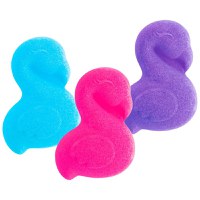 Bombe de baie Inkee 3 bucati asortate in forma de Flamingo Craze - 5