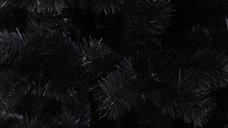 Brad artificial royal black 220 cm, coroana bogata, 14 niveluri, 89 ramuri, 536 ace, diametru 138 cm