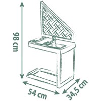 Bucatarie Smoby Life pentru casuta cu 17 accesorii - 1