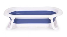 Cadita de baie cu dop de scurgere Ecotoys HA-B27 albastru