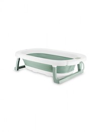 Cadita pliabila cu dop de scurgere Momi Nata Green - 6
