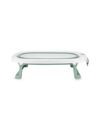 Cadita pliabila cu dop de scurgere Momi Nata Green - 4