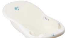 Cadita Tega Baby DogCat 86 cm cu senzor de temperatura Galben