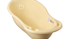 Cadita Tega Baby Duck 102 cm cu senzor de temperatura Galben