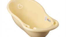 Cadita Tega Baby Duck 102 cm cu senzor de temperatura Galben