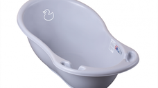 Cadita Tega Baby Duck 86 cm cu senzor de temperatura Gri
