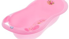 Cadita Tega Baby Happy Turtle 86 cm Roz cu Senzor de Temperatura
