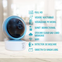 Camera Video WiFi Smart pentru supraveghere Easycare Baby - 2
