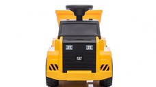 Camion electric pentru copii Caterpillar H4 Yellow 35W CAT, pornire la buton, lumini