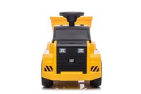Camion electric pentru copii Caterpillar H4 Yellow 35W CAT, pornire la buton, lumini - 1
