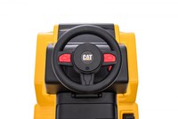Camion electric pentru copii Caterpillar H4 Yellow 35W CAT, pornire la buton, lumini - 5