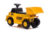 Camion electric pentru copii Caterpillar H4 Yellow 35W CAT, pornire la buton, lumini - 8