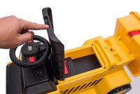 Camion electric pentru copii Caterpillar H4 Yellow 35W CAT, pornire la buton, lumini - 10