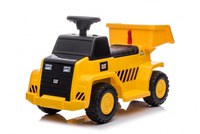 Camion electric pentru copii Caterpillar H4 Yellow 35W CAT, pornire la buton, lumini - 11