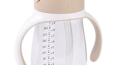Cana cu pai din tritan Beaba 300 ml Clay