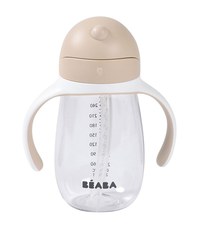 Cana cu pai din tritan Beaba 300 ml Clay - 3
