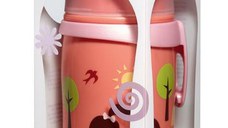 Cana Kids Cup Girl PP 330 ml antipicurare cu clip de prindere 18+ luni