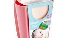 Cana pentru clatire BabyJem Magic Cup Pink