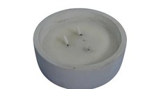 Candela piatra LED 17x16 cm