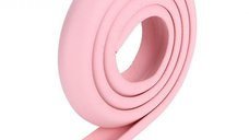 Cangaroo Soft Guard Roz - Rola de Protectie Multifunctionala din Spuma Autoadeziva 2m pentru Marginile Mesei si Mobilier