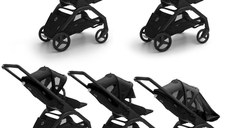 Capotina cu extensie plasa insecte Bugaboo Dragonfly midnight black