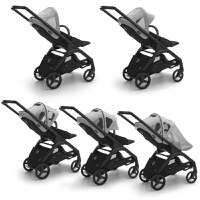 Capotina cu extensie plasa insecte Bugaboo Dragonfly misty grey - 1