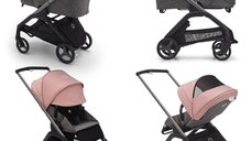Capotina pentru carucior Bugaboo Dragonfly in nuanta Morning Pink