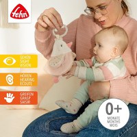 Carticica din plus pentru bebelusi Pasare pastel - 1