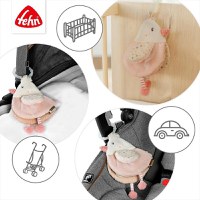 Carticica din plus pentru bebelusi Pasare pastel - 3