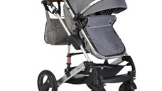 Carucior 2 in 1 cu suspensii Gala Premium Panther