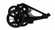 Carucior 2 in 1 pentru copii, Adamex Nova premium, doua piese distincte, suspensii, maner reglabil, roti mari anti-pana, greutate maxim admisa 22 kg, accesorii incluse, Bej