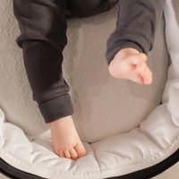 Carucior 2 in 1 Tutis Mio 3+ Beige 180 din piele, sezut reversibil, amortizoare duble, maner reglabil, accesorii incluse - 2