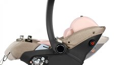 Carucior 3 in 1 Peg Perego Veloce Lounge 0 - 22 kg Mon Amour bej  roz i-Size