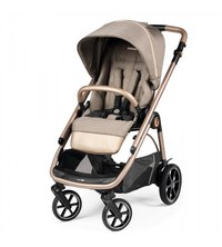 Carucior 3 in 1 Peg Perego Veloce Lounge 0 - 22 kg Mon Amour bej  roz i-Size - 8