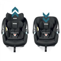 Carucior 3 in 1 Peg Perego Veloce Lounge 0 - 22 kg Mon Amour bej  roz i-Size - 4