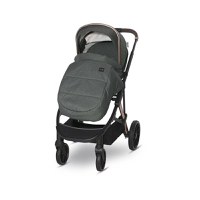 Carucior 3 in 1 pentru copii Lorelli Aria Green, cosulet auto Aria Luxe 40-87 cm inclus, cadru din aluminiu, parte sport reversibila, multiple accesorii, greutate admisa 22 kg - 6