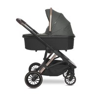 Carucior 3 in 1 pentru copii Lorelli Aria Green, cosulet auto Aria Luxe 40-87 cm inclus, cadru din aluminiu, parte sport reversibila, multiple accesorii, greutate admisa 22 kg - 8