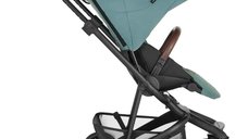Carucior Charley Forest green roti negre