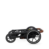 Carucior modular 2in1 Coccolle Nessia Diamond black + Balansoar bebelusi Coccolle Velio Butternut cadou - 2