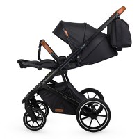 Carucior modular 2in1 Coccolle Nessia Diamond black + Balansoar bebelusi Coccolle Velio Butternut cadou - 7