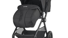Carucior modular 3 in 1 Coccolle Lissia Anthracite + Scoica auto iSize Coccolle Knox Black
