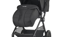 Carucior modular 3 in 1 Coccolle Lissia Anthracite + Scoica auto iSize Coccolle Knox Black